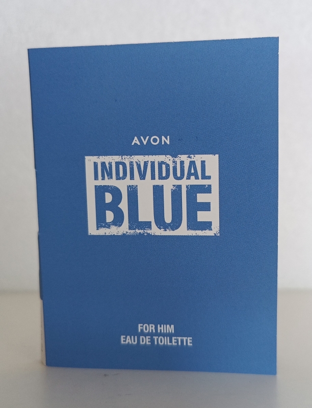 AVON Individual Blue EdT /Karte mit Duftprobe